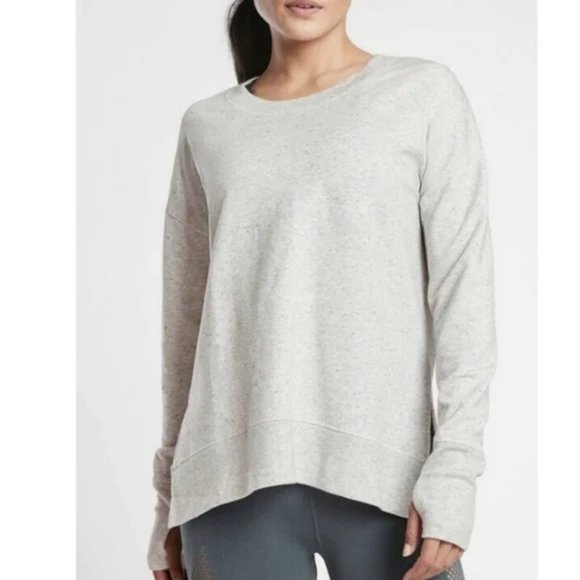 Athleta Tops - Athleta Grey Balance Pullover Sweatshirt Size L